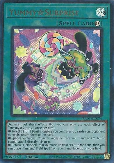 YummySurprise Ultra Rare Rarity Collection 5 Yu-Gi-Oh! card