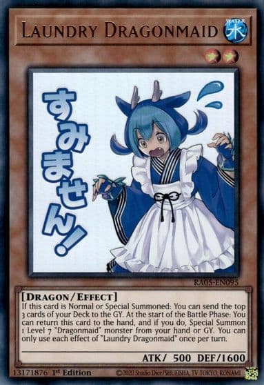 Laundry Dragonmaid Rarity Collection 5 Yu-Gi-Oh! card