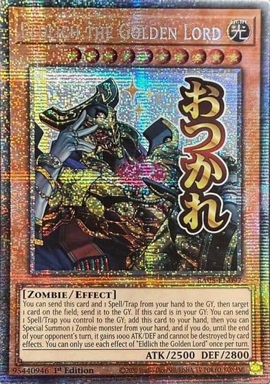 Eldlich the Golden Lord Starlight Rare Rarity Collection 5 Yu-Gi-Oh! card