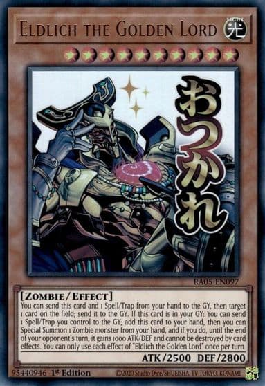 Eldlich the Golden Lord Rarity Collection 5 Yu-Gi-Oh! card