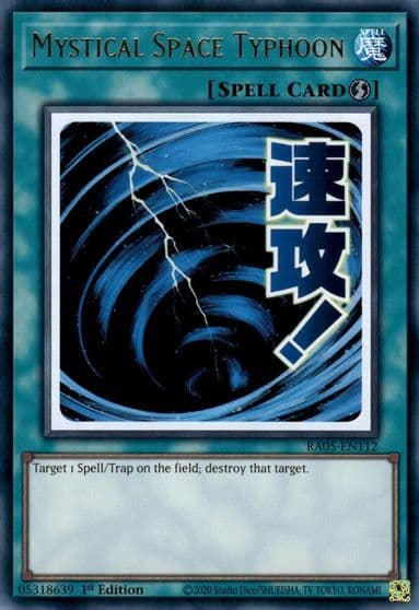 Mystical Space Typhoon Rarity Collection 5 Yu-Gi-Oh! card