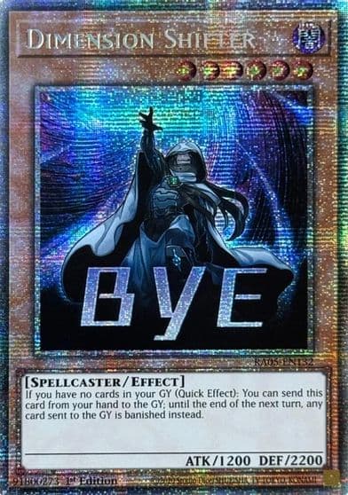 Dimension Shifter Starlight Rare Rarity Collection 5 Yu-Gi-Oh! card