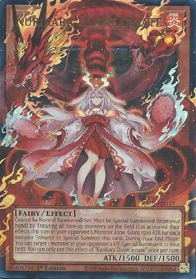 Kurikara Divincarnate Rarity Collection 5 Yu-Gi-Oh! card