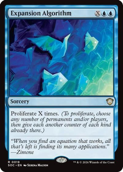 Expansion Algorithm Commander: Secrets of Strixhaven Magic card