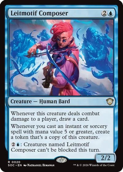 Leitmotif Composer Commander: Secrets of Strixhaven Magic card
