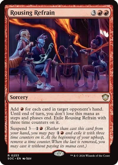 Rousing Refrain Commander: Secrets of Strixhaven Magic card