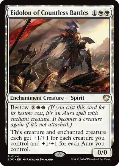 Eidolon of Countless Battles Commander: Secrets of Strixhaven Magic card