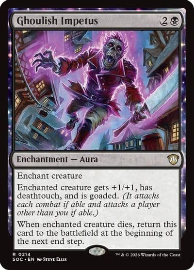 Ghoulish Impetus Commander: Secrets of Strixhaven Magic card