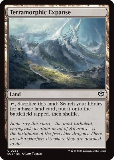Terramorphic Expanse Secrets of Strixhaven Magic card