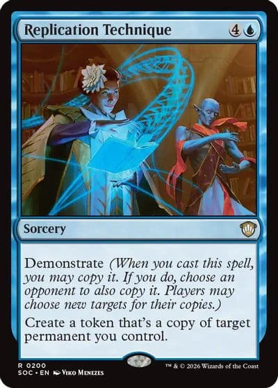 Replication Technique Commander: Secrets of Strixhaven Magic card