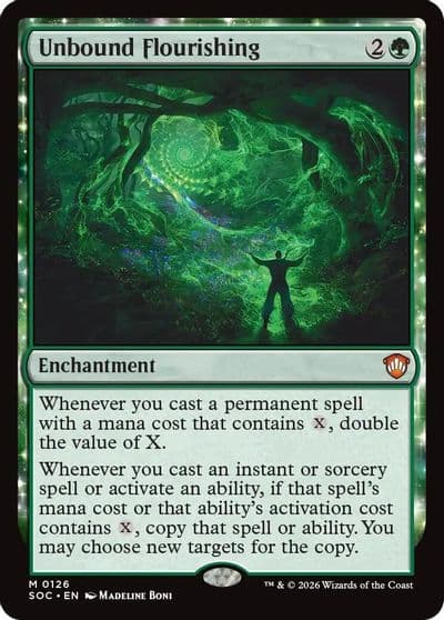 Unbound Flourishing Commander: Secrets of Strixhaven Magic card