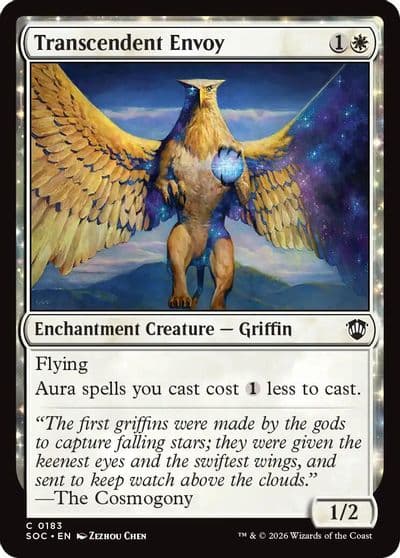 Transcendent Envoy Commander: Secrets of Strixhaven Magic card