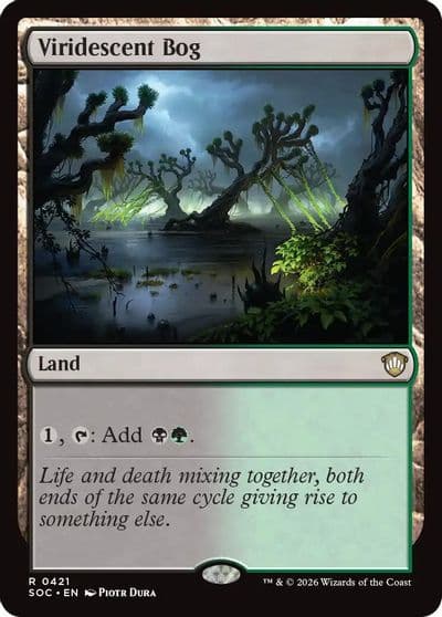 Viridescent Bog Commander: Secrets of Strixhaven Magic card