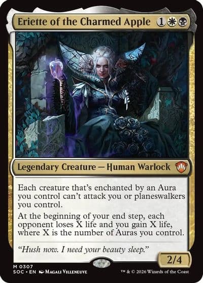 Eriette of the Charmed Apple Commander: Secrets of Strixhaven Magic card