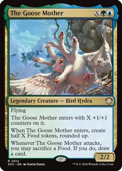 The Goose Mother Commander: Secrets of Strixhaven Magic card