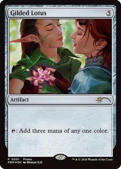 Gilded Lotus WPN & Gateway Promos Magic card