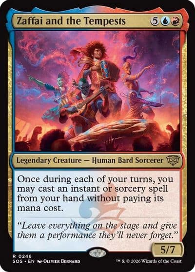 Zaffai and the Tempests Secrets of Strixhaven Magic card