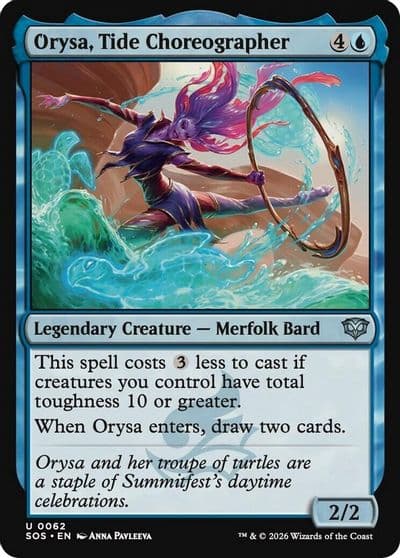 Orysa Tide Choreographer Secrets of Strixhaven Magic card