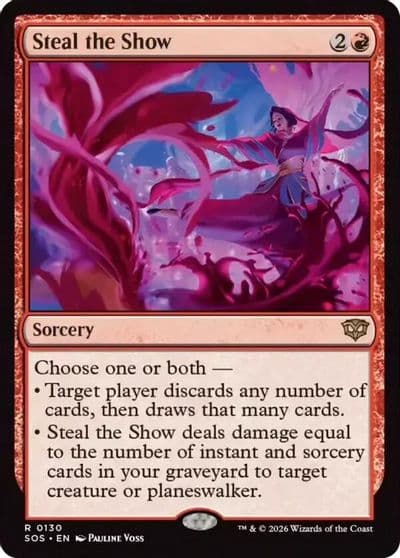 Steal the Show Secrets of Strixhaven Magic card