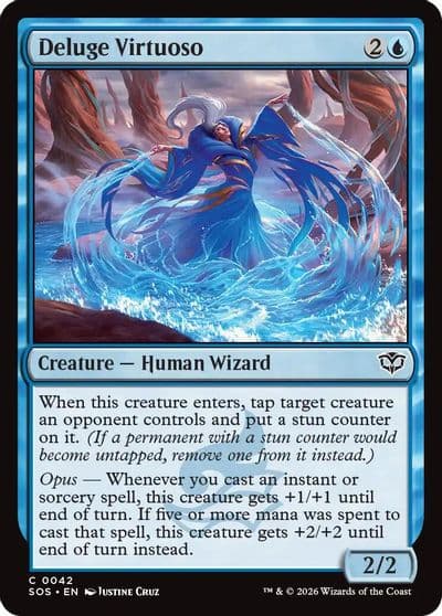 Deluge Virtuoso Secrets of Strixhaven Magic card