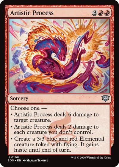 Artistic Process Secrets of Strixhaven Magic card