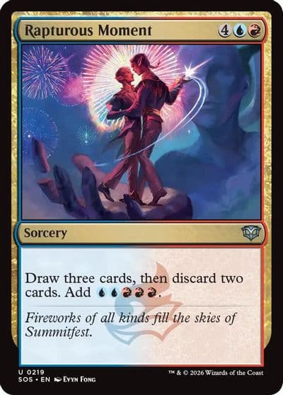 Rapturous Moment Secrets of Strixhaven Magic card