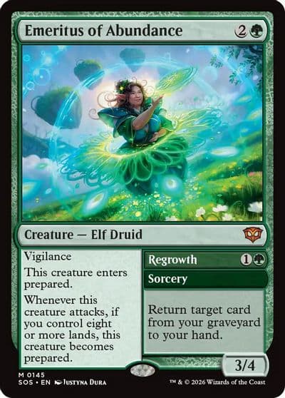 Emeritus of Abundance Secrets of Strixhaven Magic card