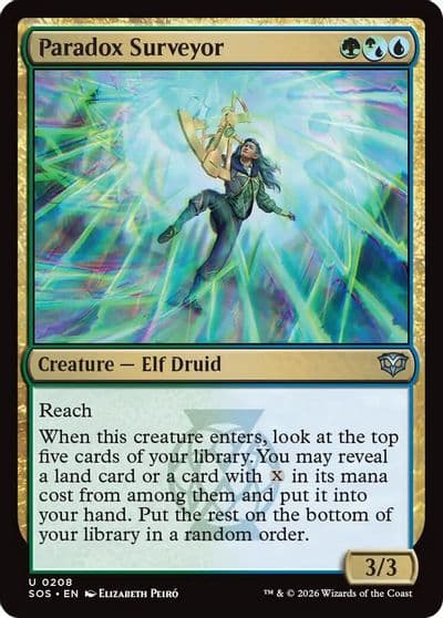 Paradox Surveyor Secrets of Strixhaven Magic card