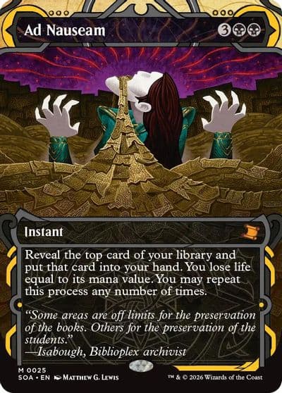 Ad Nauseam Secrets of Strixhaven: Mystical Archive Magic card