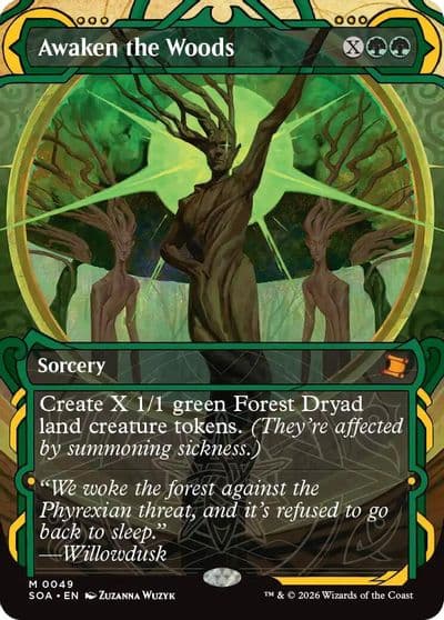 Awaken the Woods Secrets of Strixhaven: Mystical Archive Magic card