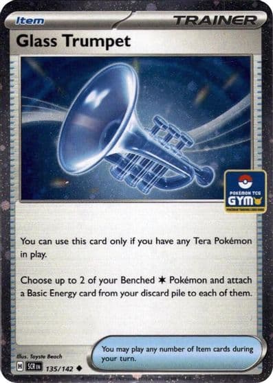 Glass Trumpet (Gym Stamp Asia Exclusive) Miscellaneous Cards & Products Pokemon card