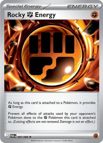 Rocky Fighting Energy (Non-Holo) Deck Exclusives Pokemon card