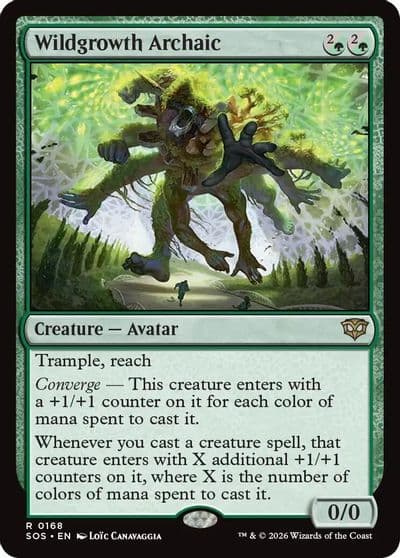Wildgrowth Archaic Secrets of Strixhaven Magic card