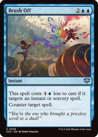 Brush Off Secrets of Strixhaven Magic card