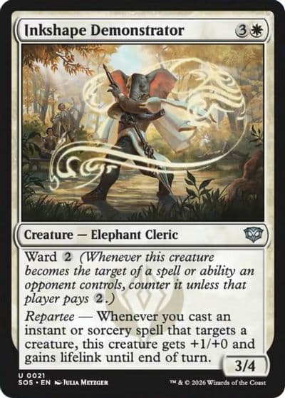 Inkshape Demonstrator Secrets of Strixhaven Magic card