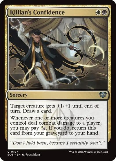 Killians Confidence Secrets of Strixhaven Magic card