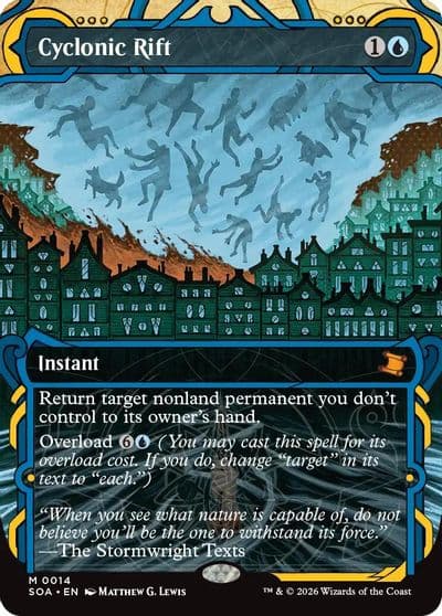 Cyclonic Rift Secrets of Strixhaven: Mystical Archive Magic card