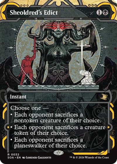 Sheoldreds Edict Secrets of Strixhaven: Mystical Archive Magic card