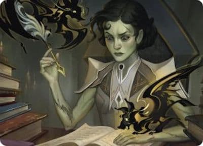 Eternal Student Art Card Art Series: Secrets of Strixhaven Magic card