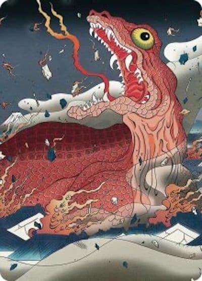 Subterranean Tremors Art Card Art Series: Secrets of Strixhaven Magic card