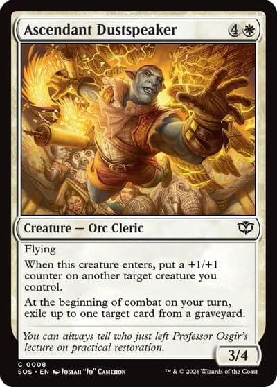 Ascendant Dustspeaker Secrets of Strixhaven Magic card