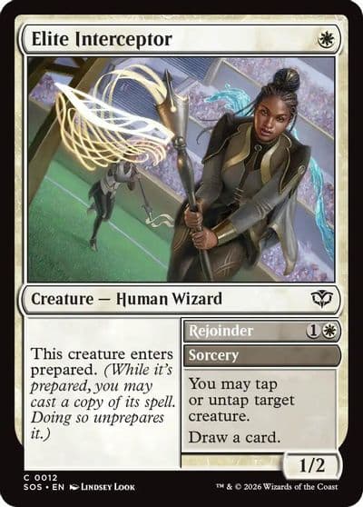 Elite Interceptor Secrets of Strixhaven Magic card