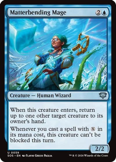 Matterbending Mage Secrets of Strixhaven Magic card