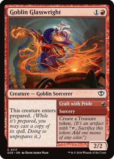 Goblin Glasswright Secrets of Strixhaven Magic card