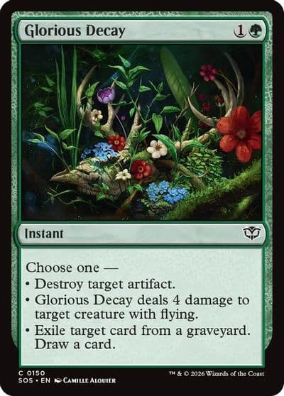 Glorious Decay Secrets of Strixhaven Magic card