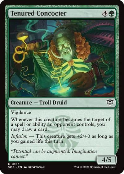 Tenured Concocter Secrets of Strixhaven Magic card