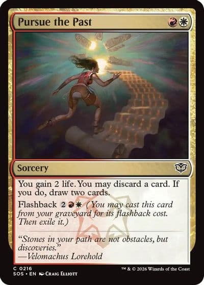 Pursue the Past Secrets of Strixhaven Magic card
