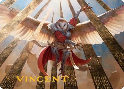 Hardened Academic Art Card Gold Stamped Signature Art Series: Secrets of Strixhaven Magic card