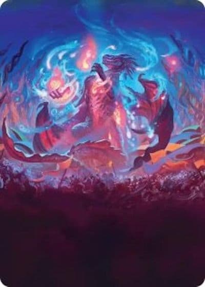 Prismari the Inspiration Art Card Art Series: Secrets of Strixhaven Magic card