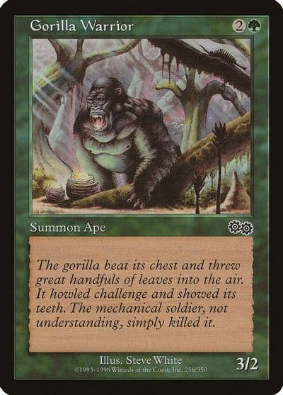Gorilla Warrior Urza's Saga Magic card